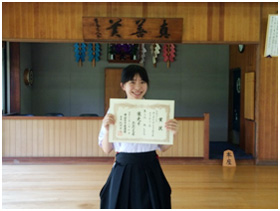 平成26年度岡山県中学生弓道大会の様子